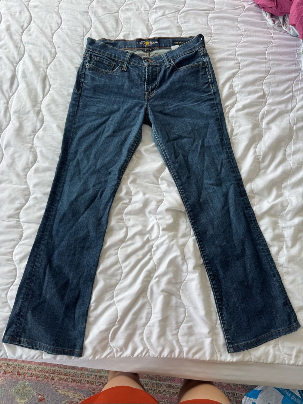 Lucky Brand Dark Blue Flare Jeans